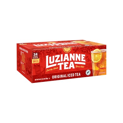 Luzianne Unsweetened Iced Tea Bags, Gallon, 24ct