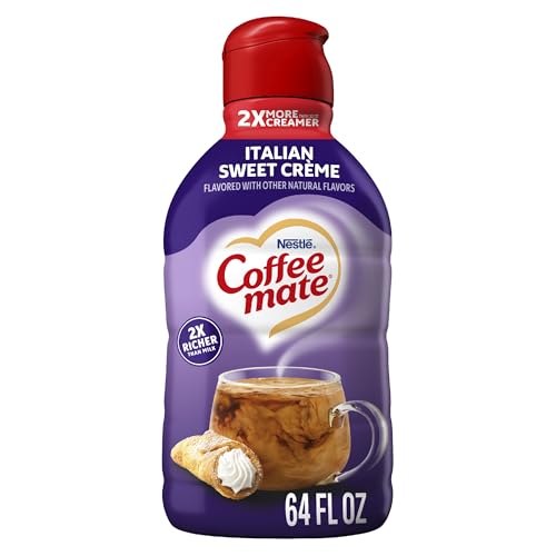 Coffee mate Italian Sweet Crème Non-Dairy Creamer, 126 Servings