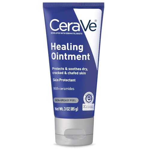 CeraVe Healing Ointment, Hydrating Skin Protectant, Fragrance-Free, 3 Oz