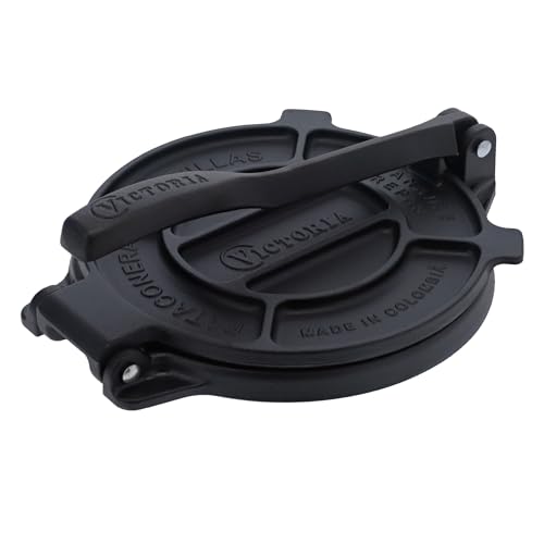 Victoria 6.5″ Cast Iron Tortilla Press & Roti Maker