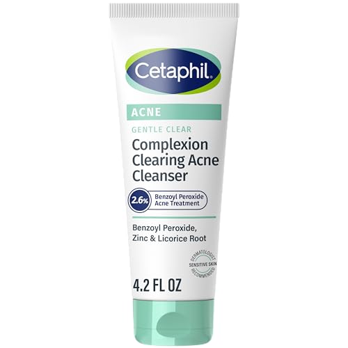 Cetaphil Gentle Clear BPO Acne Cleanser, 4.2oz