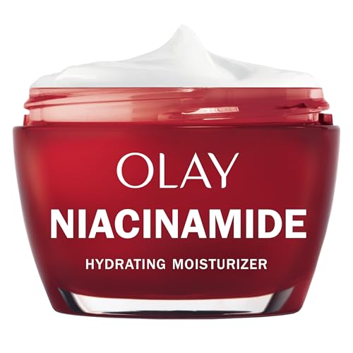 Olay Niacinamide Face Moisturizer, Firming Anti-Aging Cream, 1.7 Oz