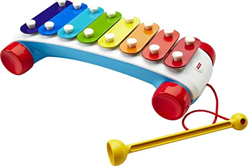 Fisher-Price Classic Xylophone Pull Toy for Toddlers