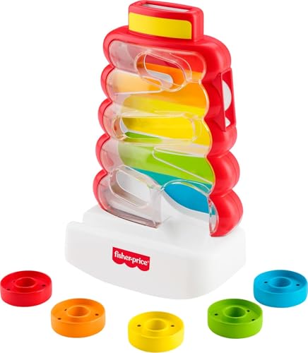 Fisher-Price Rock-a-Stack Coin Drop Toy for 9+ Months