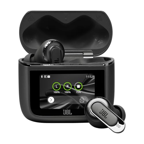 JBL Tour Pro 3 Noise-Cancelling Wireless Earbuds with Charging Case