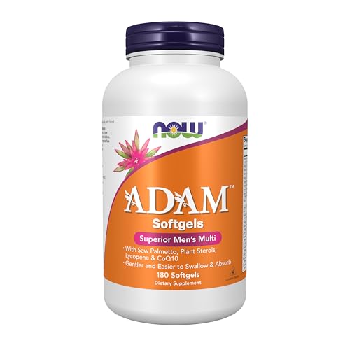 NOW Foods Men’s Multivitamin with Saw Palmetto, 180 Softgels
