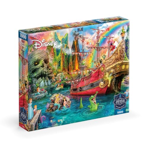 Disney Peter Pan Mermaid Lagoon 1000-Piece Jigsaw Puzzle by Buffalo