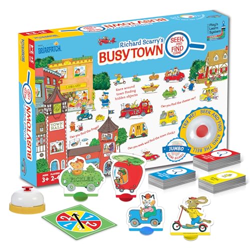 Richard Scarry’s Busytown Seek and Find Game for Kids