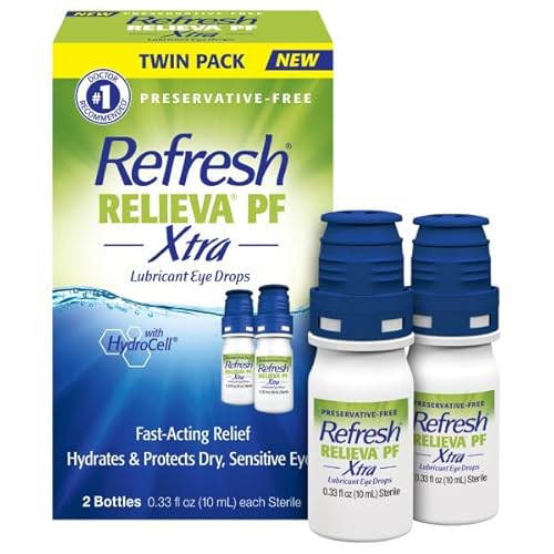 Refresh RELIEVA PF Xtra Preservative-Free Eye Drops, 2x10mL