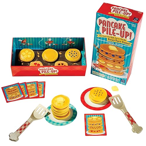 Pancake Pile-Up Board Game for Kids Ages 4+