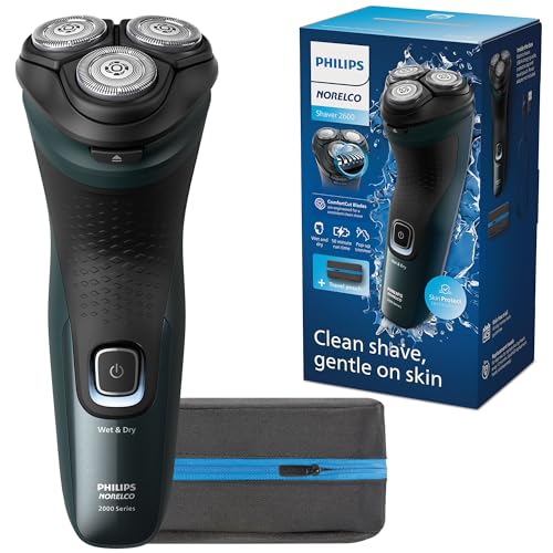 Philips Norelco 2600 Wet/Dry Shaver with Trimmer, Green