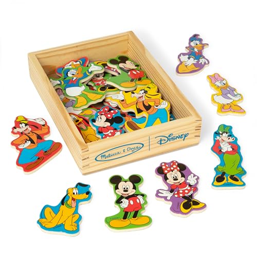 Melissa & Doug Disney Mickey Mouse Wooden Magnets (20 pcs)