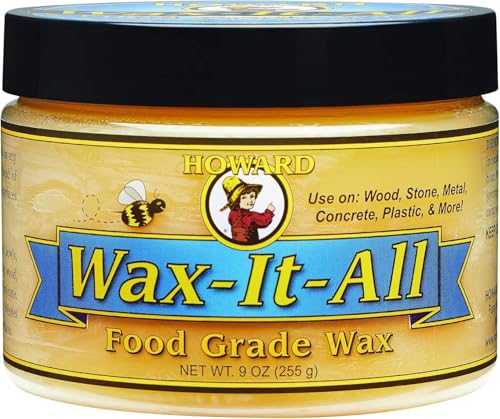 HOWARD WAX-IT-All: Food-Grade Polish for Wood, Stone, Metal