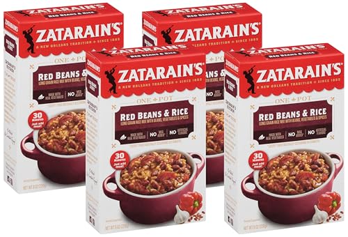 Zatarain’s Red Beans & Rice 8 oz, 4-Pack