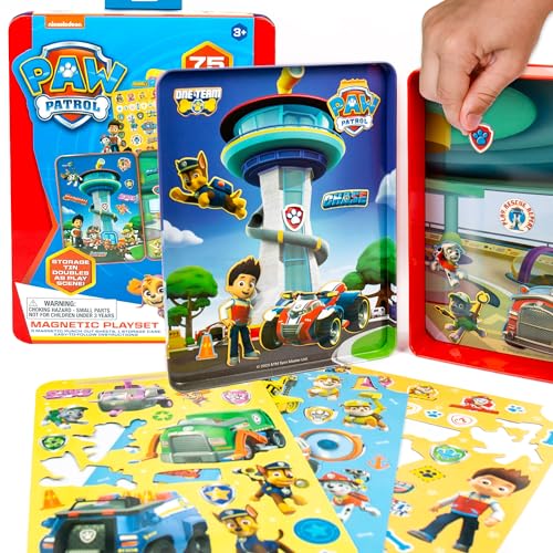 Paw Patrol Magnetic Playset with 75 Dress Up Magnets