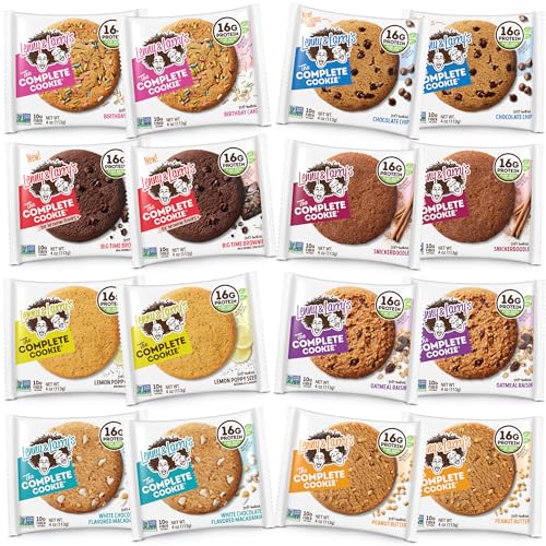 Lenny & Larry’s Vegan Protein Cookie, 8 Flavors, 16-Pack