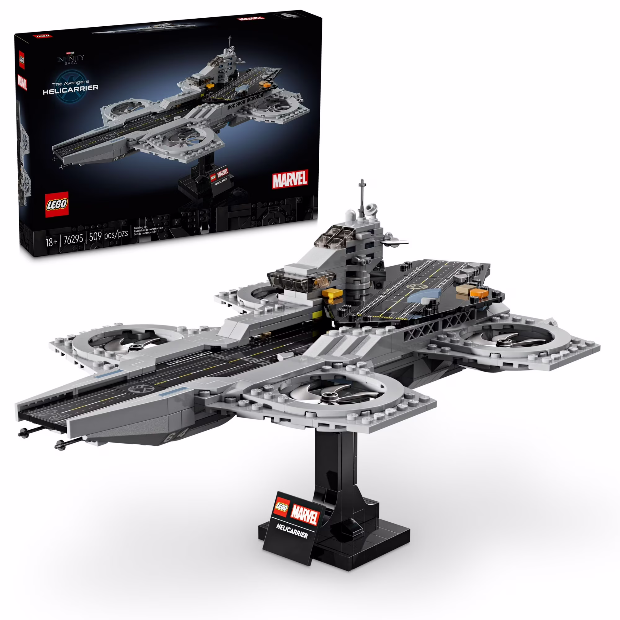 LEGO Marvel The Avengers Helicarrier Building Set