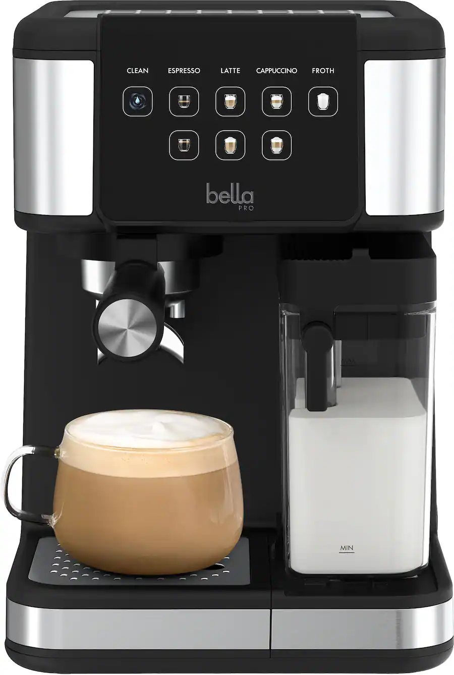 bella PRO Barista Elite Espresso Drink Station Stainless Steel