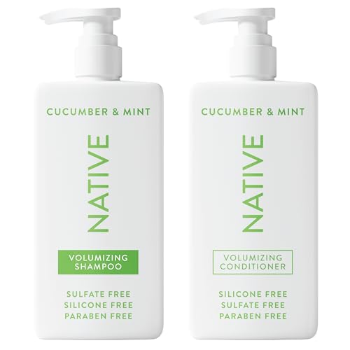Native Cucumber Mint Shampoo & Conditioner, 16.5 oz, 2-Pack