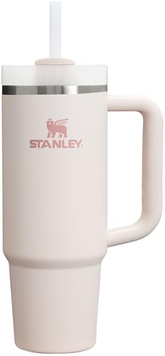STANLEY Quencher H2.0 30oz Tumbler, Rose Quartz, Insulated