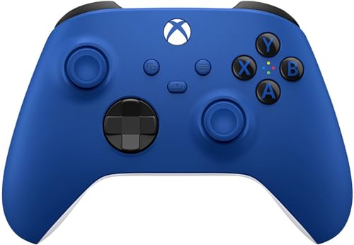 Xbox Wireless Controller (2025) – Shock Blue, Multi-Platform Compatibility