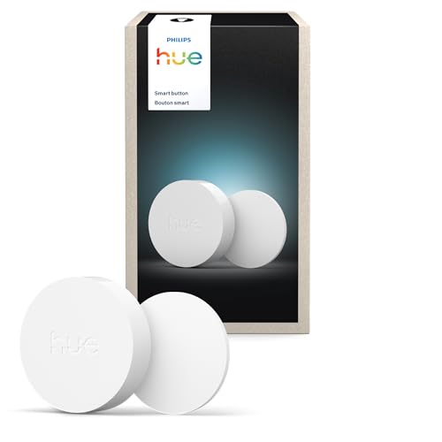 PHILIPS Hue Smart Light Switch, Wireless & Portable, White