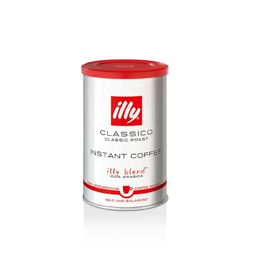illy Instant Coffee, Classico Medium Roast, 100% Arabica, 3.3 oz