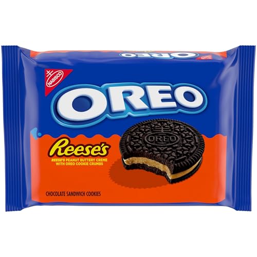 OREO REESE’S Peanut Butter Chocolate Sandwich Cookies, 12.35 oz