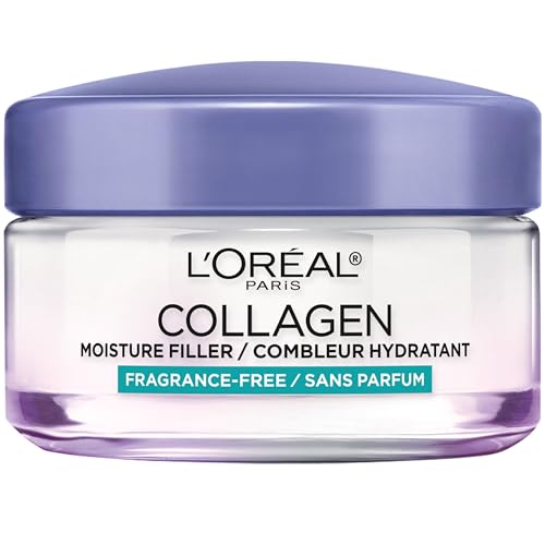 L’Oreal Collagen Moisturizer, Anti-Aging, 48HR Hydration, 1.7 oz