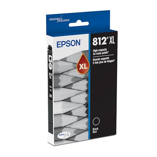 EPSON 812 Black High Capacity Ink Cartridge for WorkForce Pro