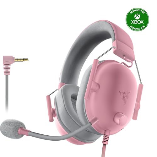 Razer BlackShark V2 X Quartz Pink Gaming Headset