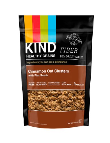 KIND Cinnamon Oat Clusters with Flax Seeds, 11 oz