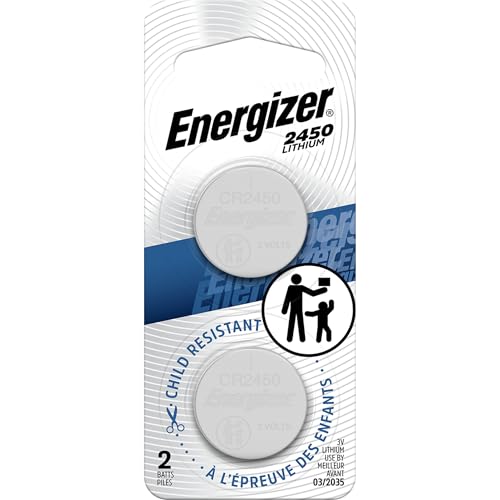 Energizer 2450 Lithium Coin Battery – 2 Pack
