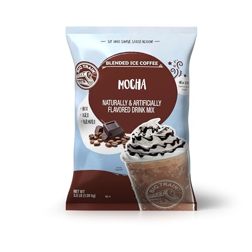 Big Train Mocha Blended Ice Coffee Mix, 3.5 lb