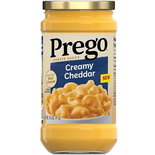 Prego Cheddar Cheese Sauce, 14.5 oz Jar