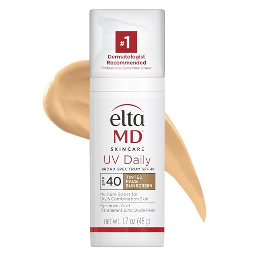 EltaMD UV Daily Tinted SPF 40 Face Moisturizer, 1.7 oz