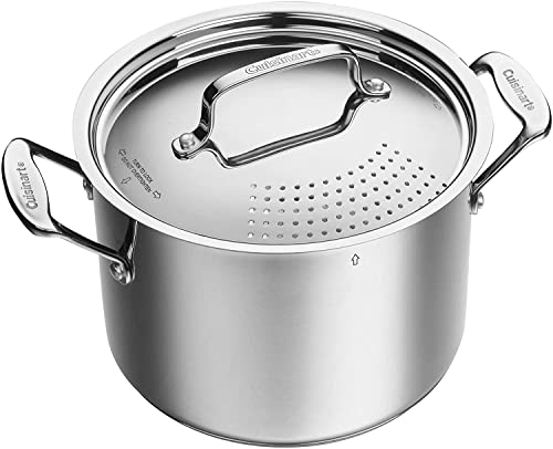 Cuisinart 6 Qt. Stainless Steel Pasta Pot with Strainer