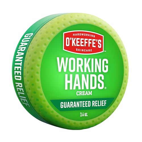 O’Keeffe’s Hand Cream for Dry, Cracked Hands – 3.4 oz