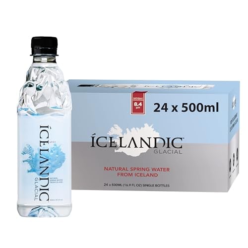 Icelandic Glacial Alkaline Water, 16.9 Fl Oz, 24 Pack