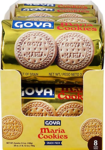 Goya Maria Cookies, 3.5 oz, Pack of 8