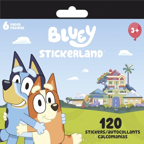 Bluey Sticker Pad – 6 Pages