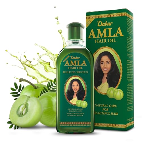 Dabur Amla Hair Oil – Nourishing Herbal Oil for Strong, Shiny Hair – 300 ml