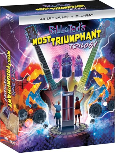 Bill & Ted Trilogy – 4K Ultra HD + Blu-ray Set