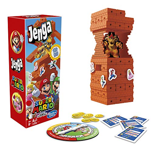Hasbro Jenga: Super Mario Edition | Ages 8+ | Amazon Exclusive