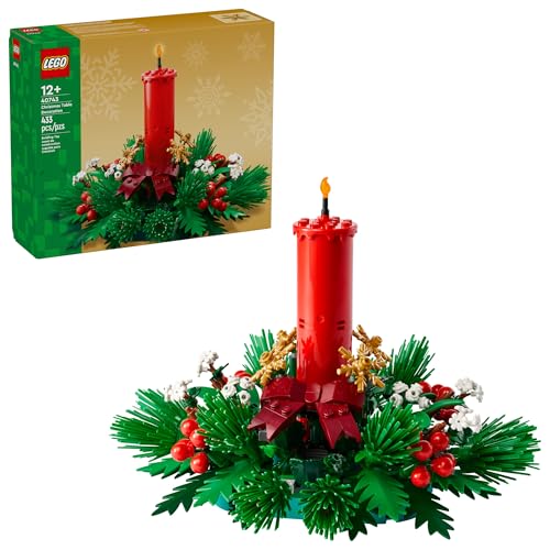 LEGO Christmas Table Decoration Toy for Kids, Ages 12+