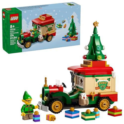LEGO Santa’s Delivery Truck Building Set, Ages 8+, 40746
