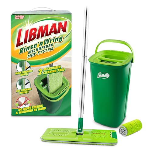 Libman Rinse ‘n Wring Mop System with Refill Pads