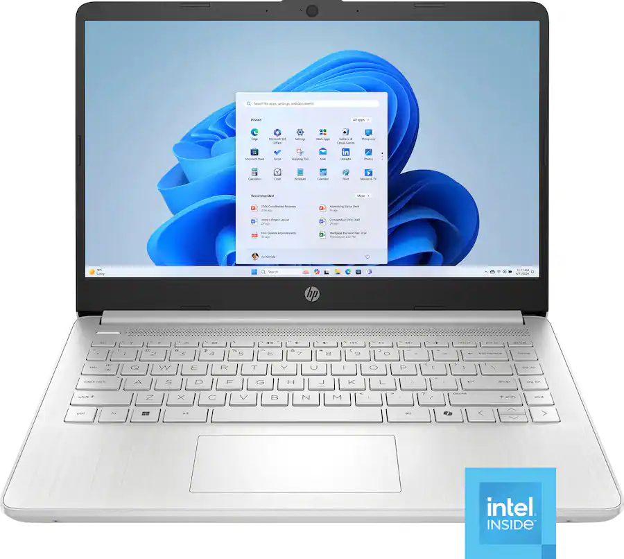 HP – 14″ Laptop – Intel Processor N150 2025