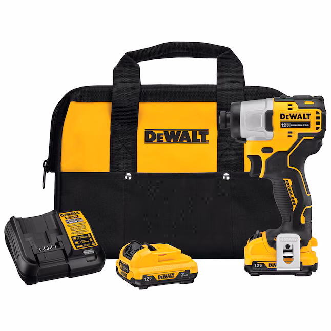 DEWALT XTREME 12-volt max 1/4-in Brushless Cordless Impact Driver